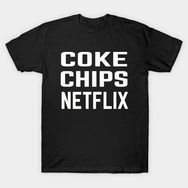 Coke Chips Netflix #2 T-Shirt by MrTeddy